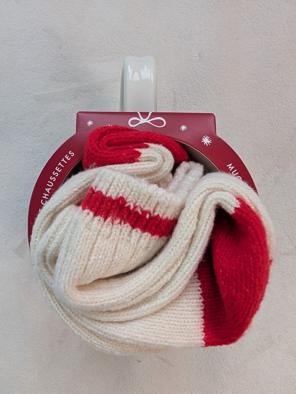 Indigo Christmas Book Lover Mug & Cozy Socks Gift Set NWT - Picture 7 of 10